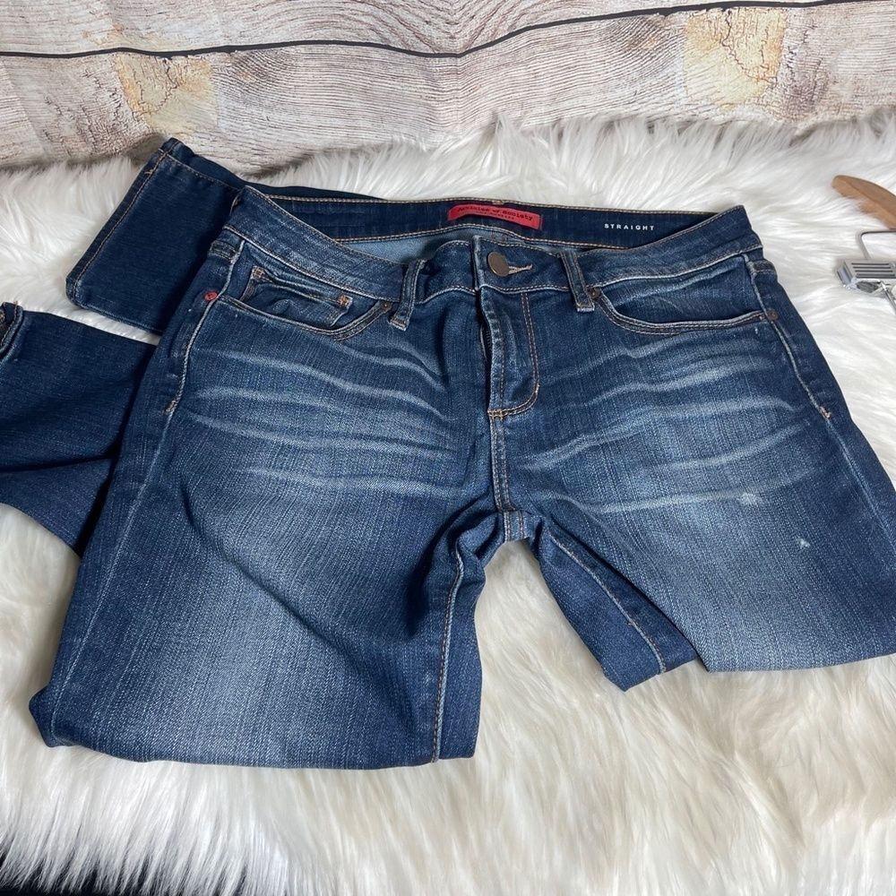 Articles of Society Skinny Straight Jeans Midtown 50th St. Wash Sz 26